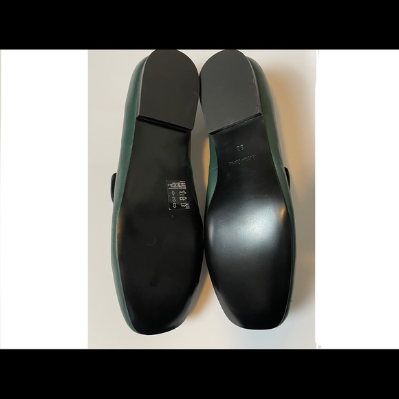 Square toe equestrian loafers green size 8 - Picture 5 of 12